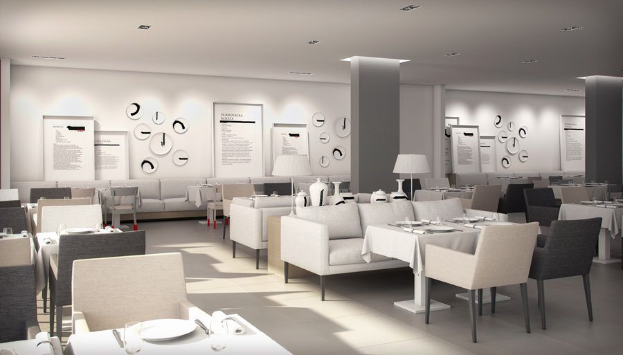 Hotel Kompas Дубровник Ресторан фото